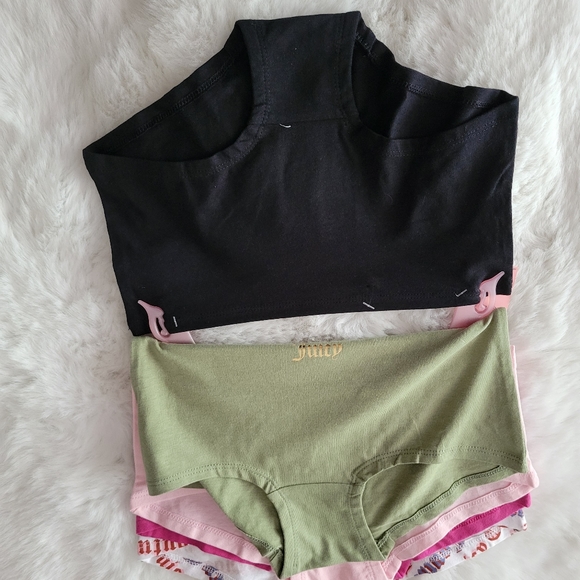 🍡JUICY COUTURE BRAND NEW 5-PACK BOYSHORTS SIZE S - Picture 7 of 7